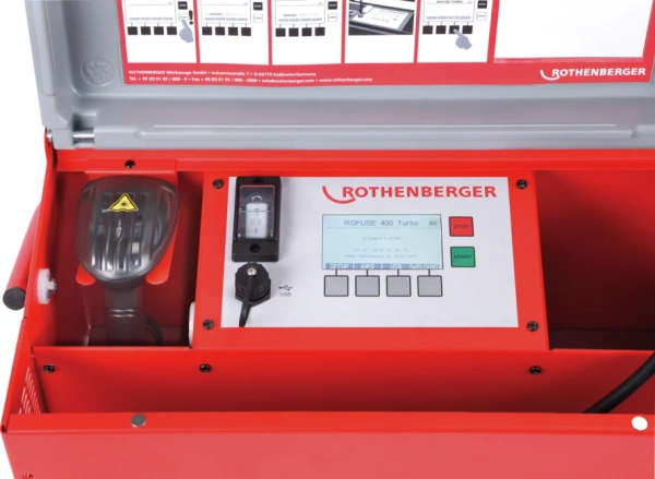 Zgrzewarka do rur elektrooporowa Rothenberger ROFUSE TURBO 400 (1000000999)