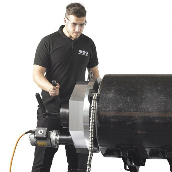 Ukosowarka do rur (krawędziarka) z mocowaniem wewnętrznym PREP 24 Promotech TP24P