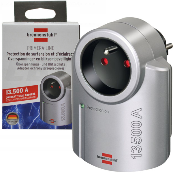 Adapter zabezpieczenie przepięciowe 13.500A Brennenstuhl 1506951