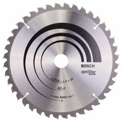 Tarcza pilarska Optiline Wood 254x30 Bosch 2608640435