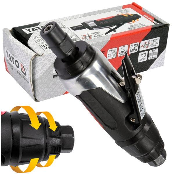Szlifierka prosta pneumatyczna Yato YT-09632