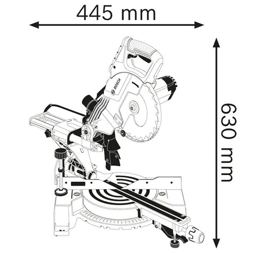 Ukośnica Bosch GCM 800SJ