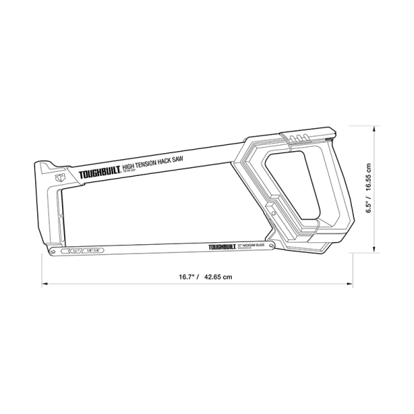 Ręczna piła do metalu ToughBuilt TB-H4-22H