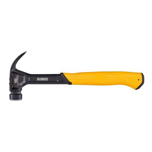 Młotek stalowy DeWALT DWHT51002-0 z zakrzywionym pazurem, o masie 454 g