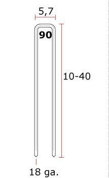 4PRO Zszywacz 4PRO9040