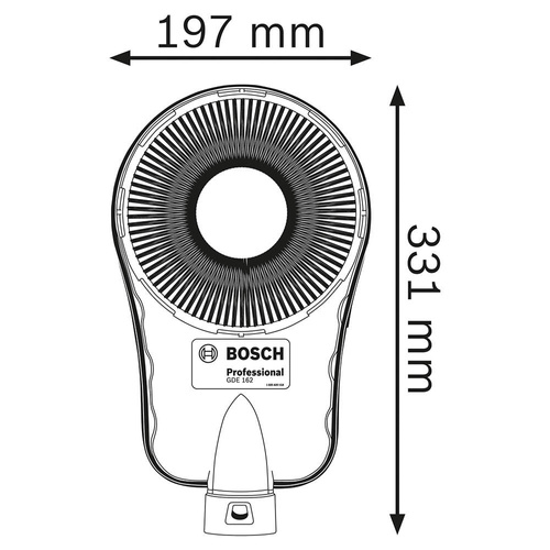 Przystawka do odsysania pyłu Bosch GDE 162