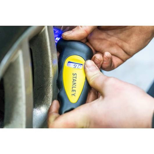 Miernik ciśnienia w oponach Stanley cyfrowy