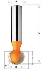 Frez HM R=6,35 D=12,7 I=11 CMT 968.127.11