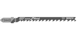 Brzeszczot do wyrzynarek T 244 D Bosch 2608633626