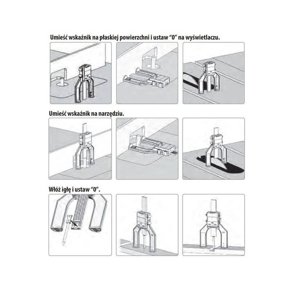 Cyfrowy miernik wysokości CMT DHG-001