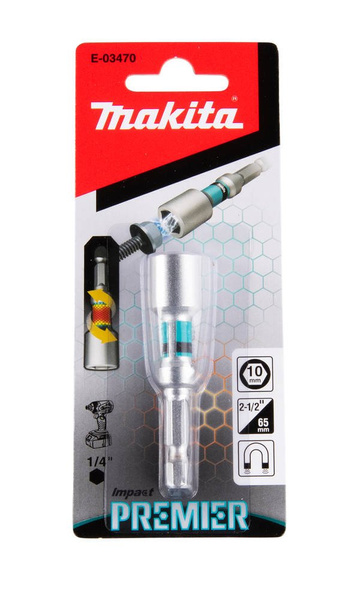 Udarowy klucz nasadowy IMPACT PREMIER 10-65MM Z UCHWYTEM 1/4" MAKITA E-03470