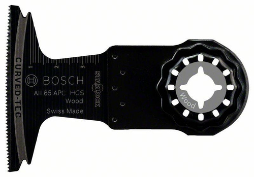 Brzeszczot HCS do cięcia wgłębnego AII 65 APC do drewna Bosch 2608662359