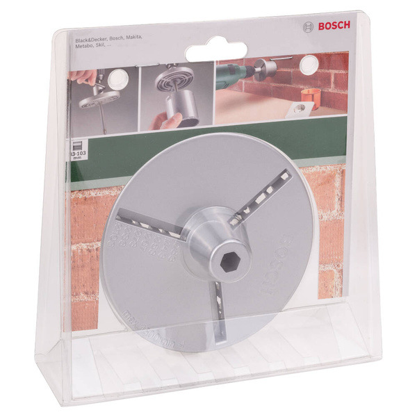 Kołnierz mocujący do pił otwornic 33–103 mm Bosch 2609255631