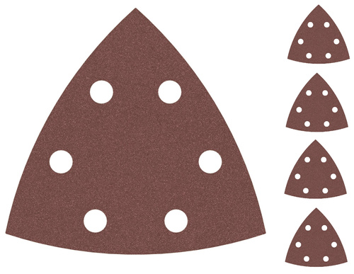 Zestaw 5 szt. papierów ściernych Bosch PRO F460, 93mm P240 2608621689