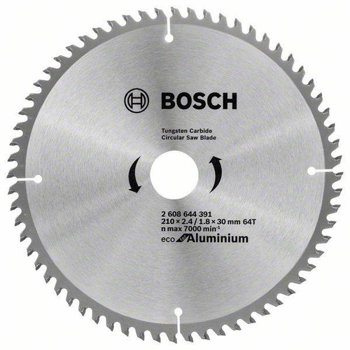 Tarcza Eco for Aluminium do pił ręcznych 210x30 Bosch 2608644391
