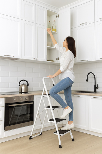 Drabinka 4-stopniowa Werkstar ZOYA White