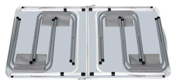 Zestaw biwakowy stół i 4 krzesła, składany w walizkę NEO Tools 63-159