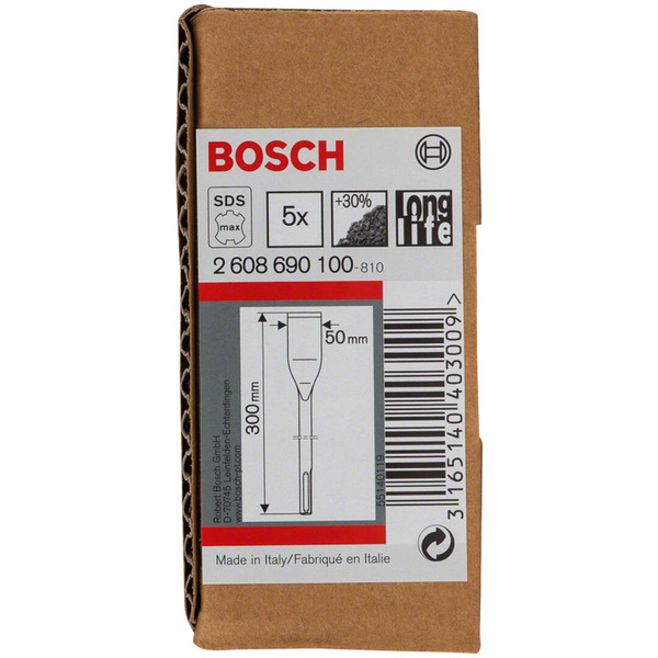 Dłuto do płytek SDS max Bosch 2608690100