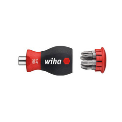 Magnetyczny wkrętak z magazynkiem bitów Wiha 33741