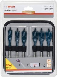 6-częściowy zestaw Wierteł płaskich Self Cut Speed 2608595424 BOSCH