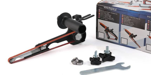 Przystawka w formie pilnika na pasy bezkońcowe Glob System GS03-00