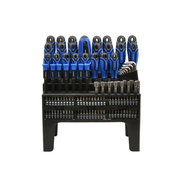 Zestaw wkrętaków, bitów i nasadek Geko G32007