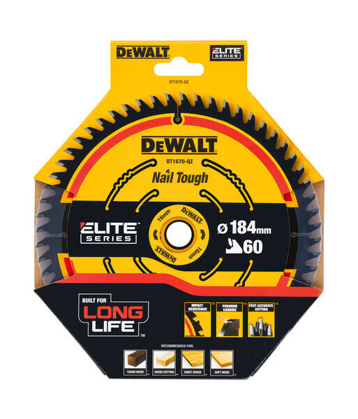 Tarcza do cięcia drewna Dewalt DT1670-QZ
