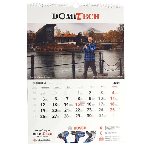 Kalendarz Charytatywny #BYDGOSZCZPRZYCIĄGA 2024