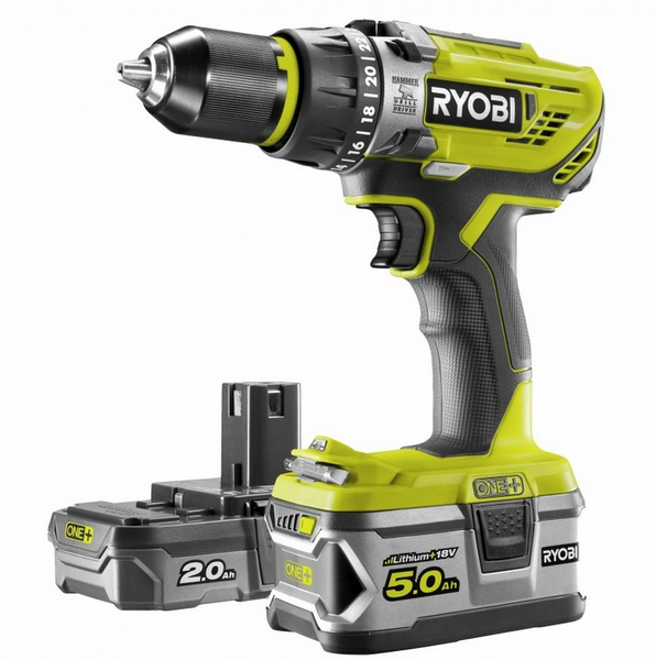 Wiertarko-wkrętarka Ryobi R18PD31-252S