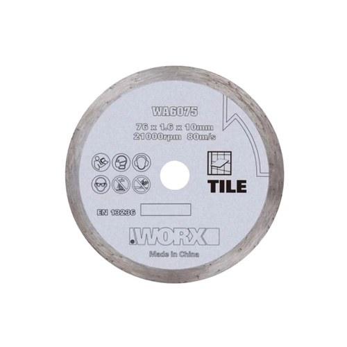 Tarcza diamentowa 76mm Worx WA6075