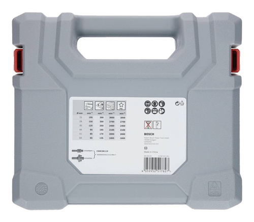 Zestaw otwornic 22 - 64 mm Bosch 2607011477