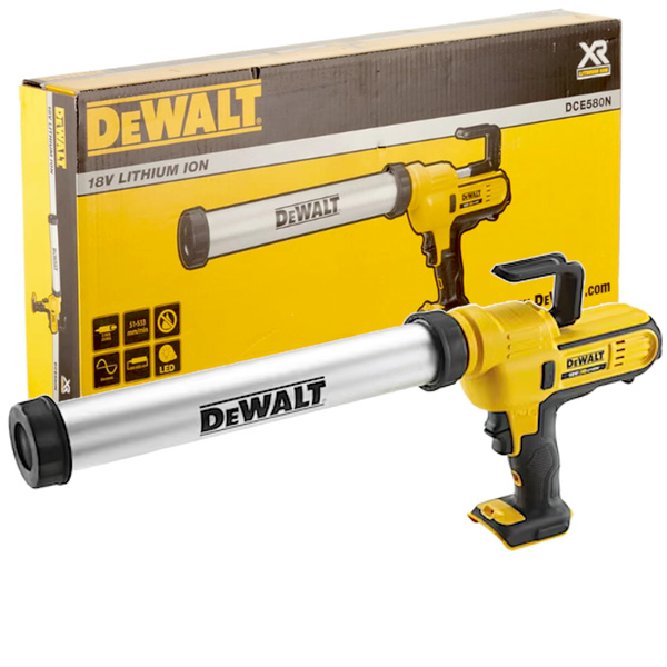 Pistolet do silikonu DeWalt DCE580N - akumulatorowy