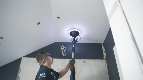 Szlifierka do gipsu Dedra DED6607 z odkurzaczem DED6607