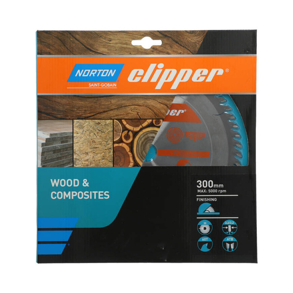 Tarcza TCT do drewna 300x30 60Z Norton Clipper 70184608122