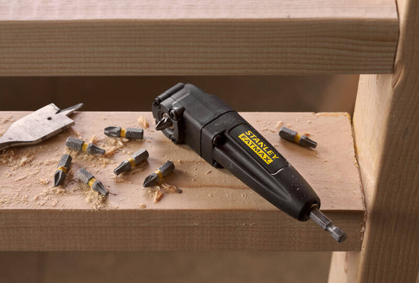 Nasadka udarowa kątowa, 9 końcówek 25 mm Stanley