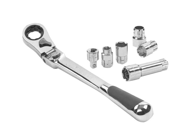 Zestaw nasadek + klucz z adapterem 1/4", 3/8" Makita B-65604 21 szt.