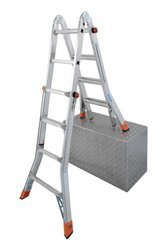 Drabina przegubowa teleskopowa ze stopniami TELEMATIC 4X4 KRAUSE 129956
