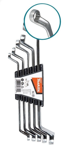 Zestaw kluczy podwójnych Makita B-65551 5 szt.