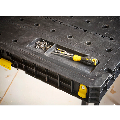 Składany stół roboczy STANLEY ESSENTIAL - udźwig do 320kg