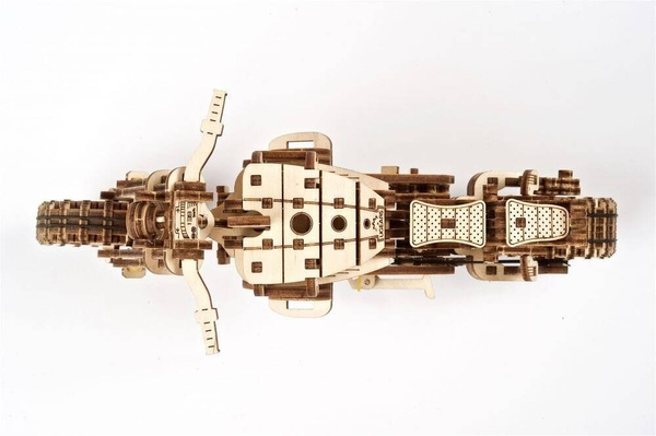 Motocykl Scrambler UGR-10 z bocznym wózkiem UGEARS 70137