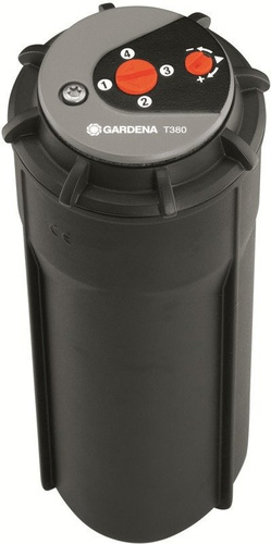 Zraszacz wynurzalny turbinowy T 380 Comfort Sprinklersystem 08205-29 Gardena