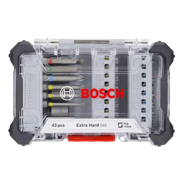 Zestaw bitów i nasadek 43 el. Bosch 2607017723