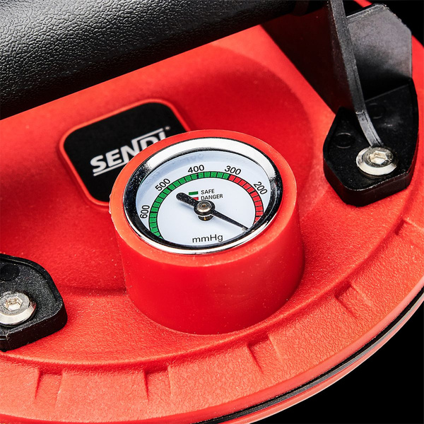 Przyssawka do płytek z manometrem SENDI SC-20S