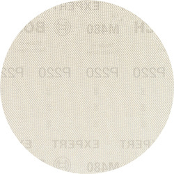 Siatka szlifierska EXPERT M480 do szlifierek mimośrodowych 125 mm, G 220, 5 szt.