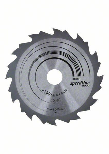 Tarcza pilarska Speedline Wood 190x30 Bosch 2608640800