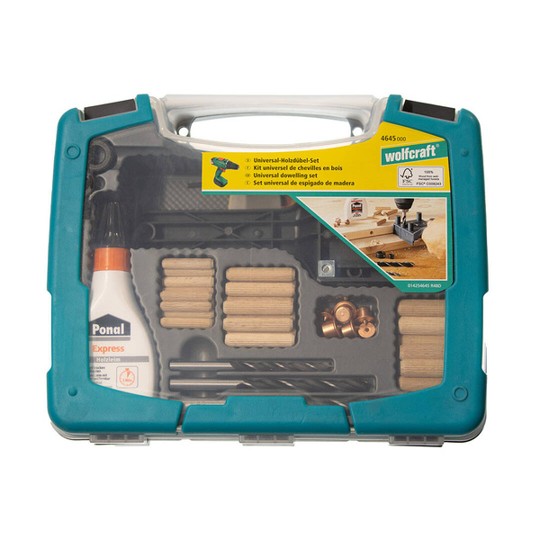 Zestaw do kołkowania Wolfcraft WF4645000