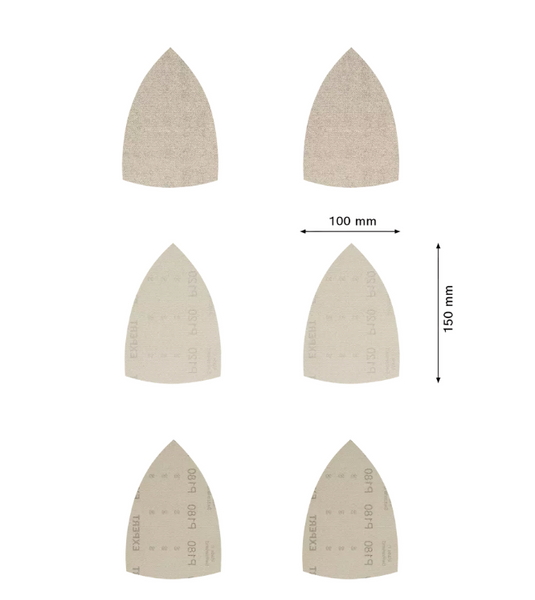 Zestaw siatek szlifierskich Bosch EXPERT M480 100 x 150 mm, 10 szt. 2608901208