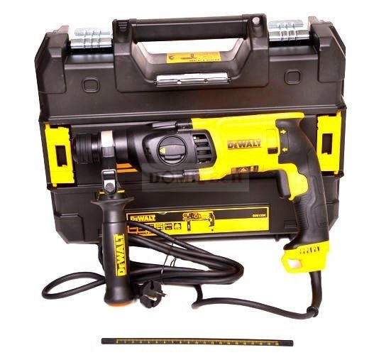 Młotowiertarka DeWalt D25133K +zestaw osprzętu