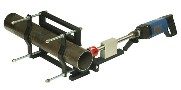 Przystawka do precyzyjnego wiercenia w rurach maks. fi 200 mm Glob System GS10-02