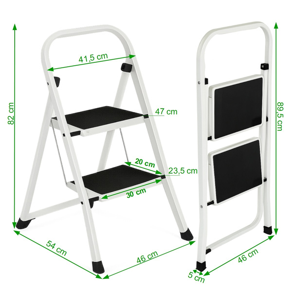 Drabinka 2-stopniowa Werkstar ZOYA White